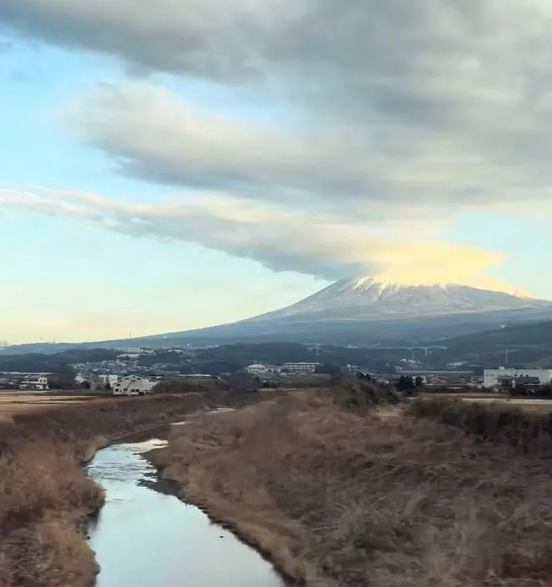 Fuji-san from Shinkansen